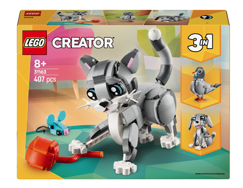 LEGO CREATOR PSOTNY KOT 31163 +