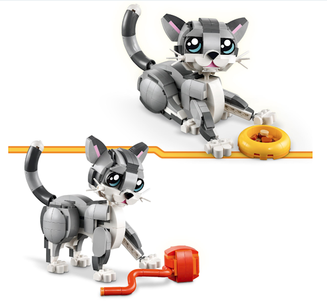 LEGO CREATOR PSOTNY KOT 31163 +