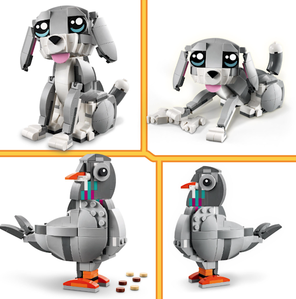 LEGO CREATOR PSOTNY KOT 31163 +