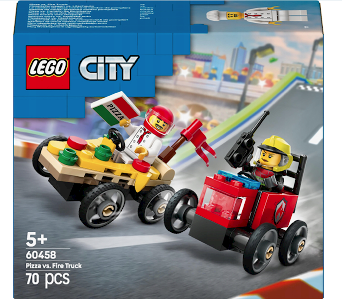 LEGO CITY ZESTAW WYŚCIGÓWEK 60458 +