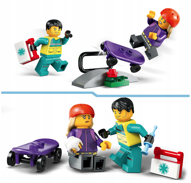 LEGO CITY KARETKA POGOTOWIA 60451 +
