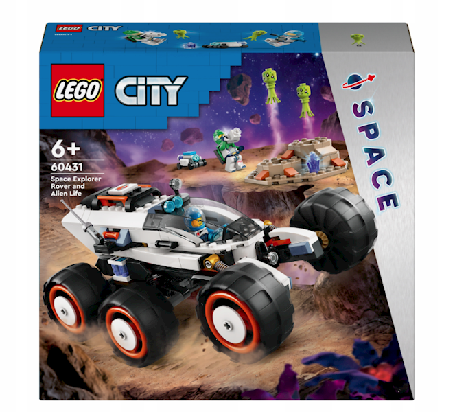 LEGO CITY KOSMICZNY ŁAZIK I BADANIE ŻYCIA W KOSMOS
