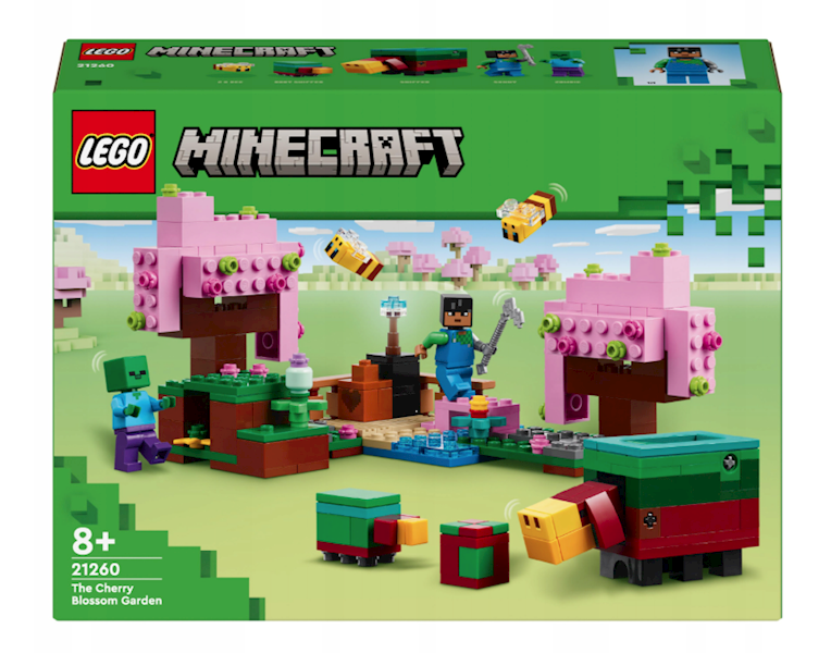 LEGO MINECRAFT 21260 WIŚNIOWY OGRÓD+