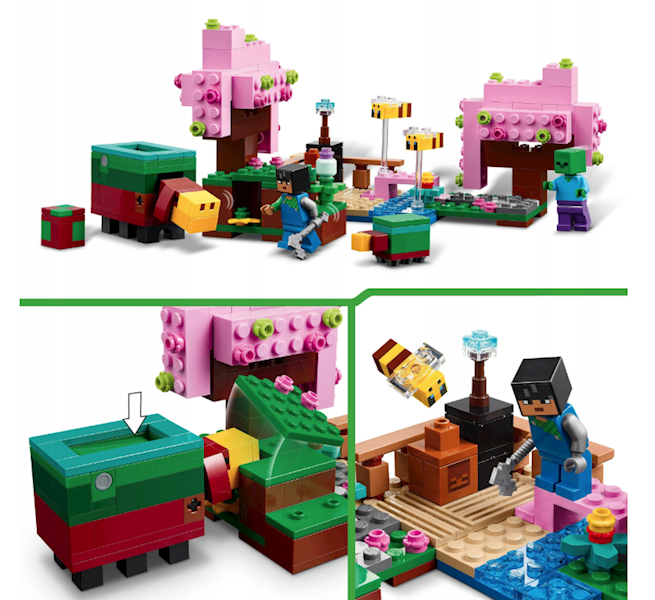 LEGO MINECRAFT 21260 WIŚNIOWY OGRÓD+