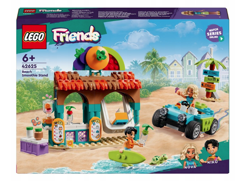 LEGO  FRIENDS PLAŻOWA BUDKA Z KOKTAJLAMI 42625+