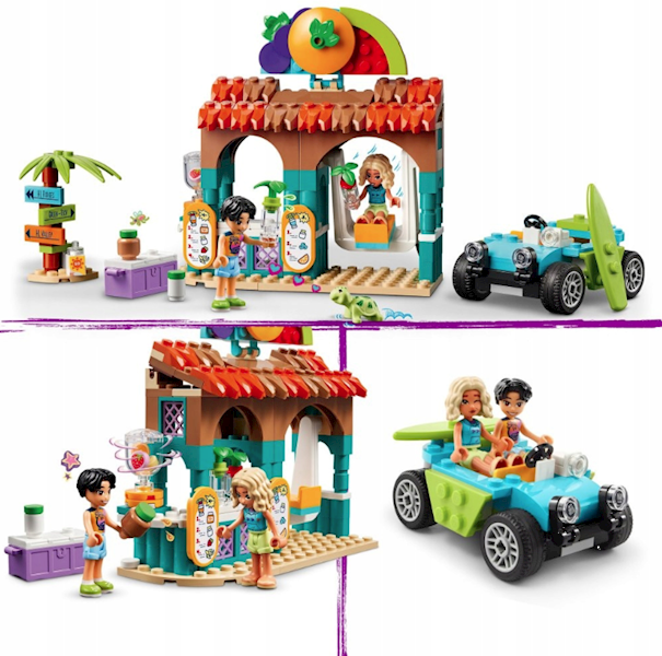 LEGO  FRIENDS PLAŻOWA BUDKA Z KOKTAJLAMI 42625+