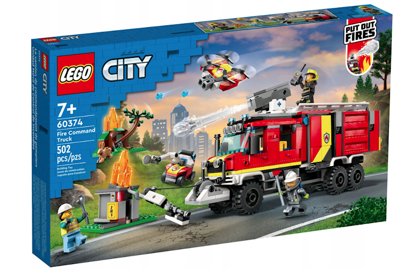 LEGO CITY TERENOWY POJAZD STRAŻY POŻARNEJ 60374+