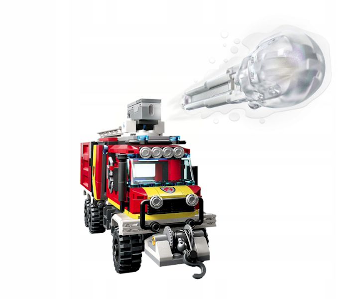 LEGO CITY TERENOWY POJAZD STRAŻY POŻARNEJ 60374+