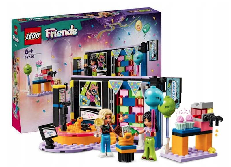 LEGO FRIENDS IMPREZA Z KARAOKE 42610+