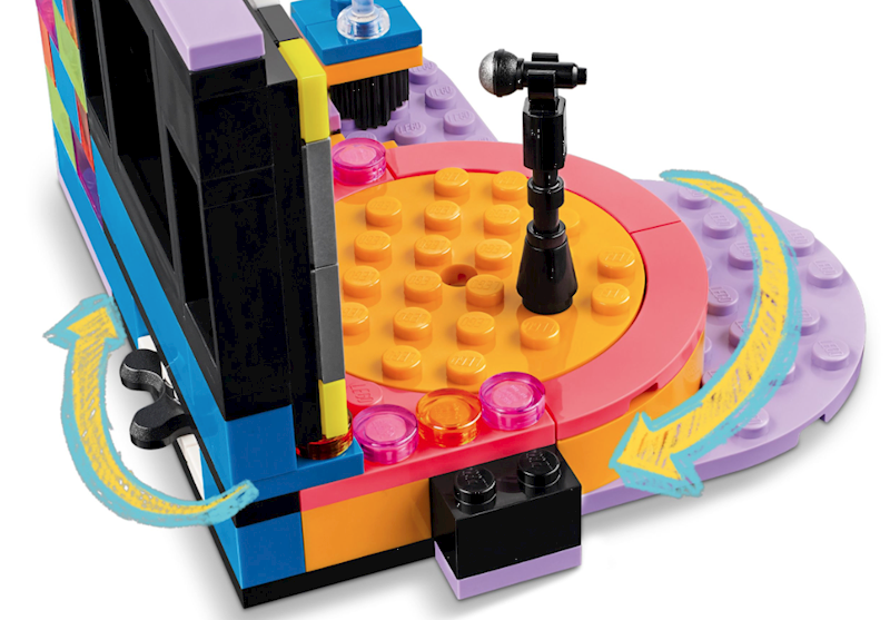 LEGO FRIENDS IMPREZA Z KARAOKE 42610+