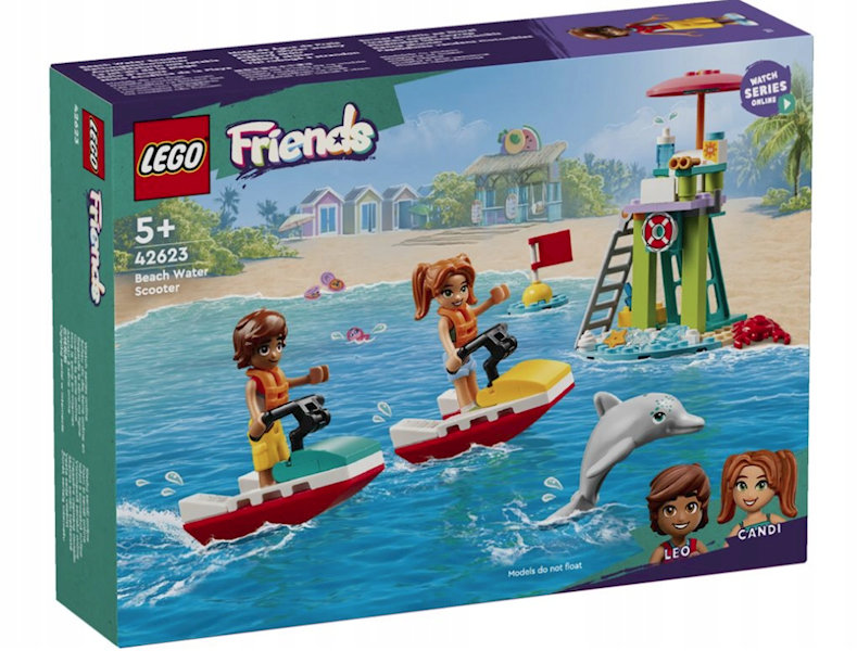 LEGO FRIENDS PLAŻOWY SKUTER WODNY 42623+