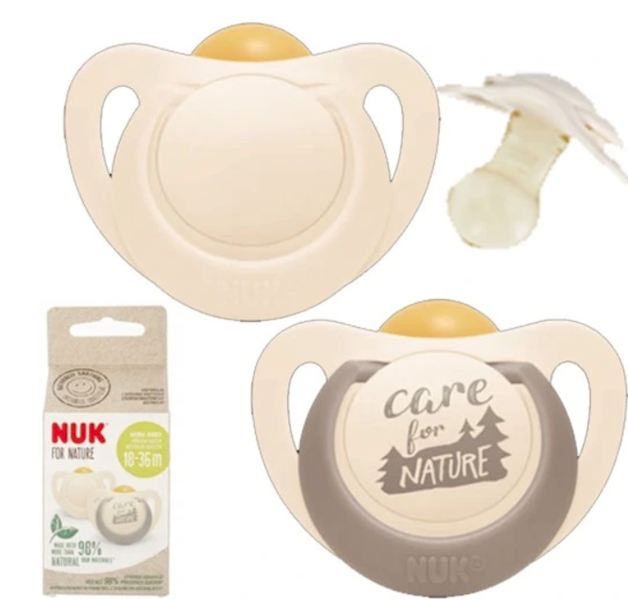 NUK SMOCZEK LATEKS FOR NATURE 18-36 2SZT