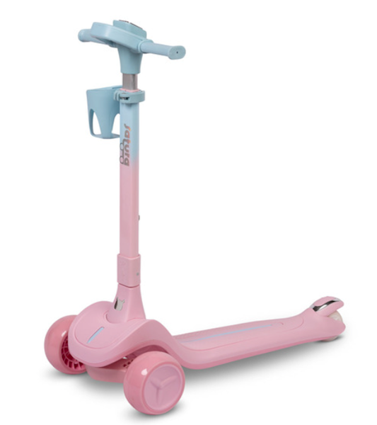 TOYZ HULAJNOGA 3-KOŁOWA SATURA PINK