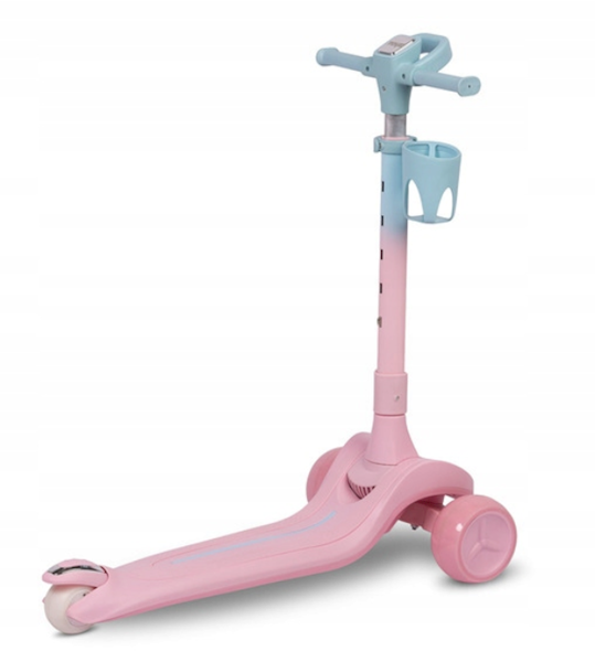 TOYZ HULAJNOGA 3-KOŁOWA SATURA PINK