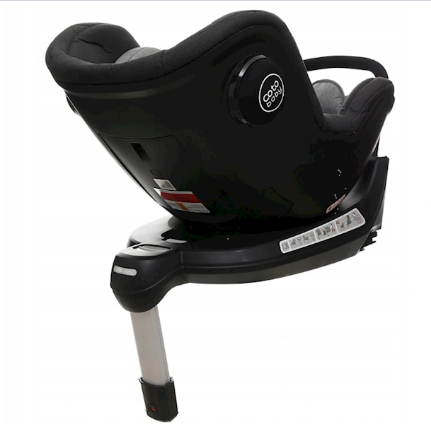 COTO BABY FOTEL OBRO. SOLARIO BLACK-MELAN 0-18KG