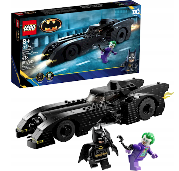 LEGO DC POŚCIG BATMANA ZA JOKEREM 76224