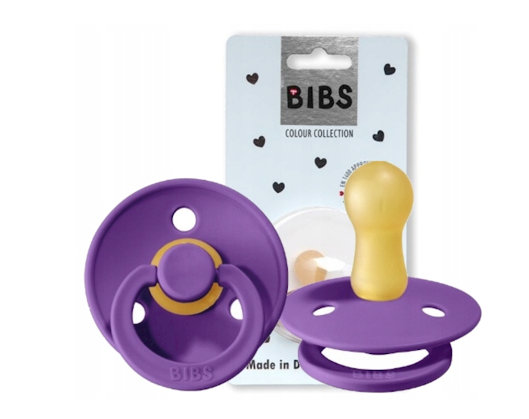 BIBS SMOCZEK USP. PURPLE 0+ S