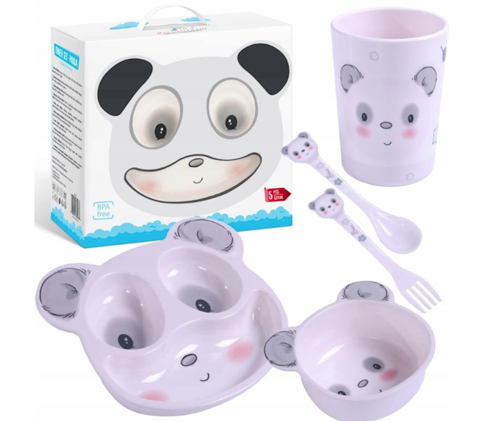 BOCIOLAND ZESTAW NACZYŃ 5EL PANDA BL-563