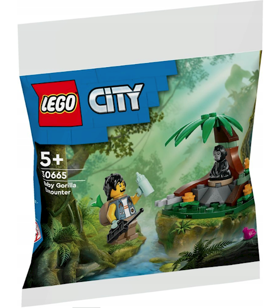 LEGO CITY SPOTKANIE Z MAŁYM GORYLEM 30665