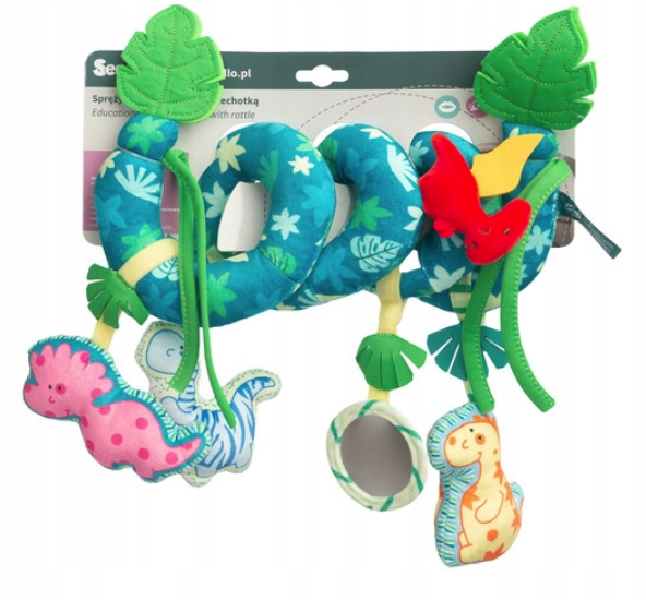 SENSILLO SPRĘŻYNKA EDUKACYJNA DINO