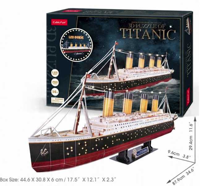 CUBICFUN PUZZLE 3D TITANIC LED