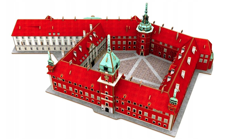 CUBICFUN ZAMEK KRÓLEWSKI W WARSZAWIE PUZZLE 3D