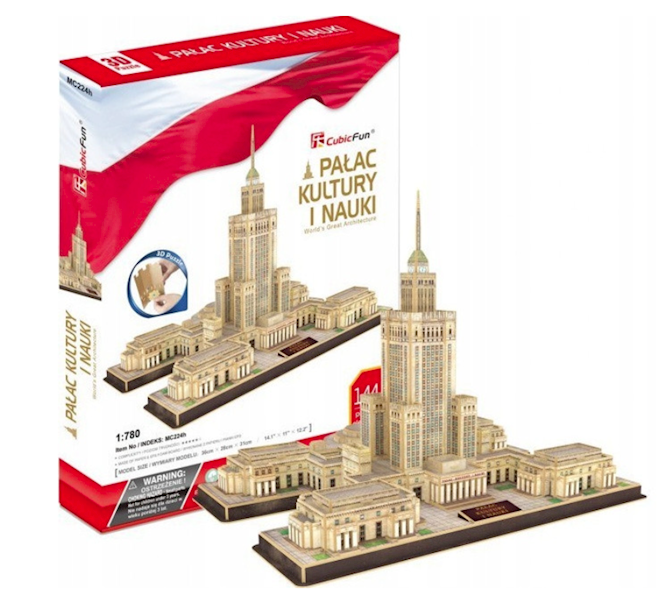 CUBICFUN PAŁAC KULTURY I NAUKI 144EL