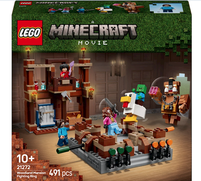 LEGO MINECRAFT RING W LEŚNYM DWORZE 21272 +