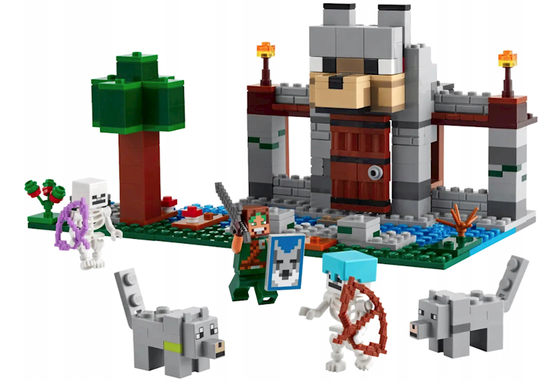 LEGO MINECRAFT 21261 WILCZA TWIERDZA