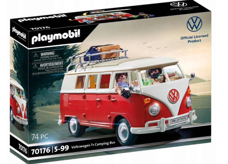 PLAYMOBIL VOLKSWAGEN T1 CAMPING BUS 70176 