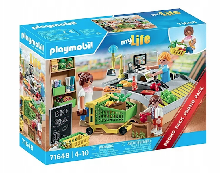 PLAYMOBIL EKOLOGICZNY SUPERMARKET 71648