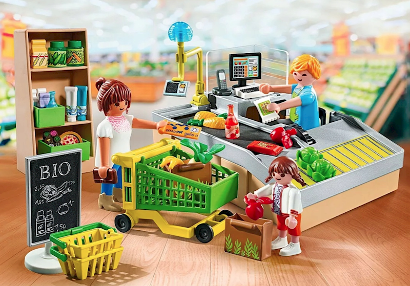 PLAYMOBIL EKOLOGICZNY SUPERMARKET 71648