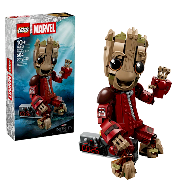 LEGO MARVEL RAVAGER JUMPSUIT GROOT 76341 +