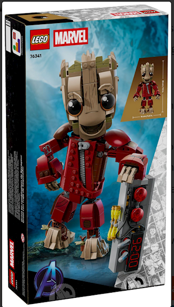 LEGO MARVEL RAVAGER JUMPSUIT GROOT 76341 +