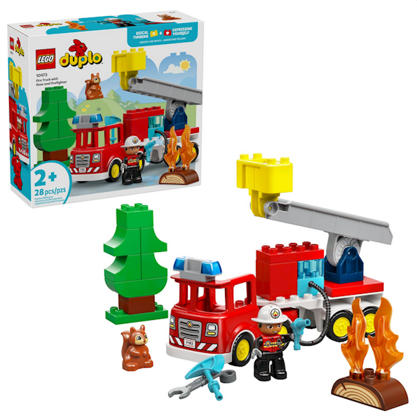 LEGO DUPLO WÓZ STRAŻACKI 10473 +