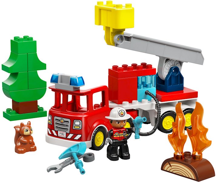 LEGO DUPLO WÓZ STRAŻACKI 10473 +