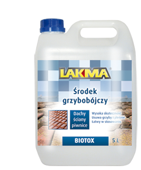 BIOTOX TOTAL ŚRODEK GRZYBOBÓJCZY LAKMA 1 LIT