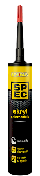 LAKMA -SPEC- AKRYL ŚNIEŻNOBIAŁY 0,3 LIT