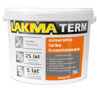 SILMAL ST SILIKATOWA FARBA ELEWACYJNA  10 L