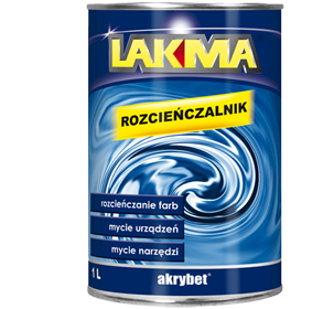 ROZCIEŃCZALNIK AKRYBET - DO FARB AKRYBET BETON / AKRYBET B-30 / DROMAL  5 L