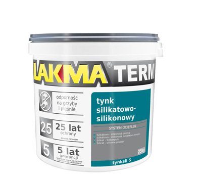 TYNKSIL S PLUS TYNK SILIKATOWO-SILIKONOWY BIAŁY LAKMA 1,5mm 25KG