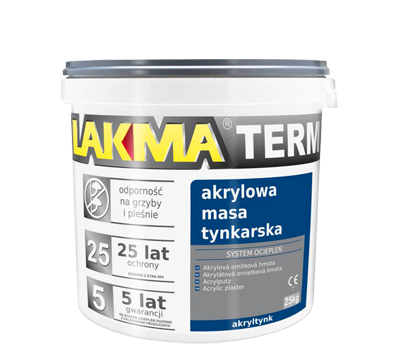 AKRYLTYNK TYNK AKRYLOWY BIAŁY LAKMA 1,5mm 25KG