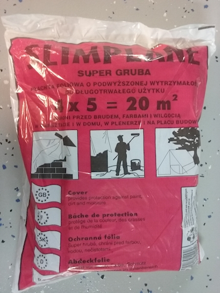 FOLIA MALARSKA GRUBA 4*5