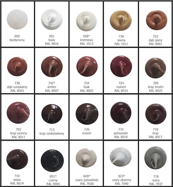 SILIKON NO11 AMBER /// RAL8007  0,6 L