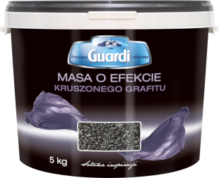 MASA O EFEKCIE KRUSZONEGO GRAFITU Fracnesco Guardi LAKMA 5 KG