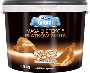 MASA O EFEKCIE PŁATKÓW ZŁOTA Francesco Guardi LAKMA  2,5 KG