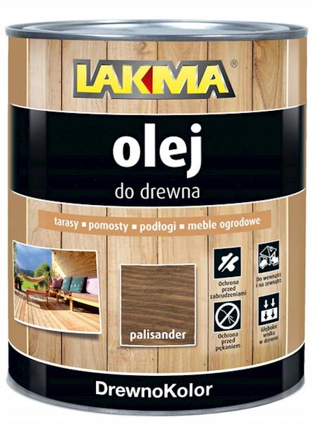 OLEJ DO DREWNA DREWNOKOLOR PALISANDER 0,8L