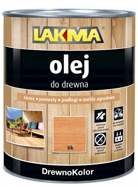 OLEJ DO DREWNA DREWNOKOLOR TIK 0,8L