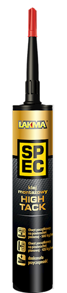 SPEC KLEJ MONT. HIGH TACK CZARNY  290 ML