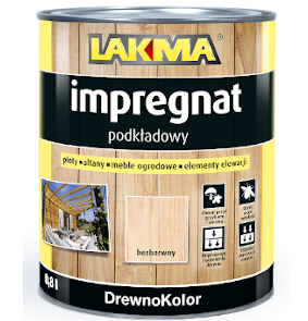 IMPREGNAT PODKŁADOWY BEZBARWNY  0,8 L